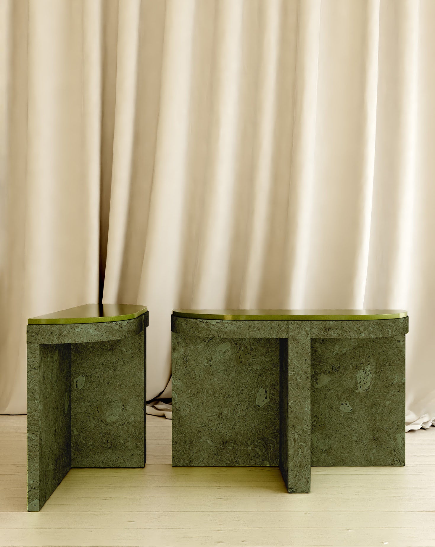 Cork and Ceramic Console