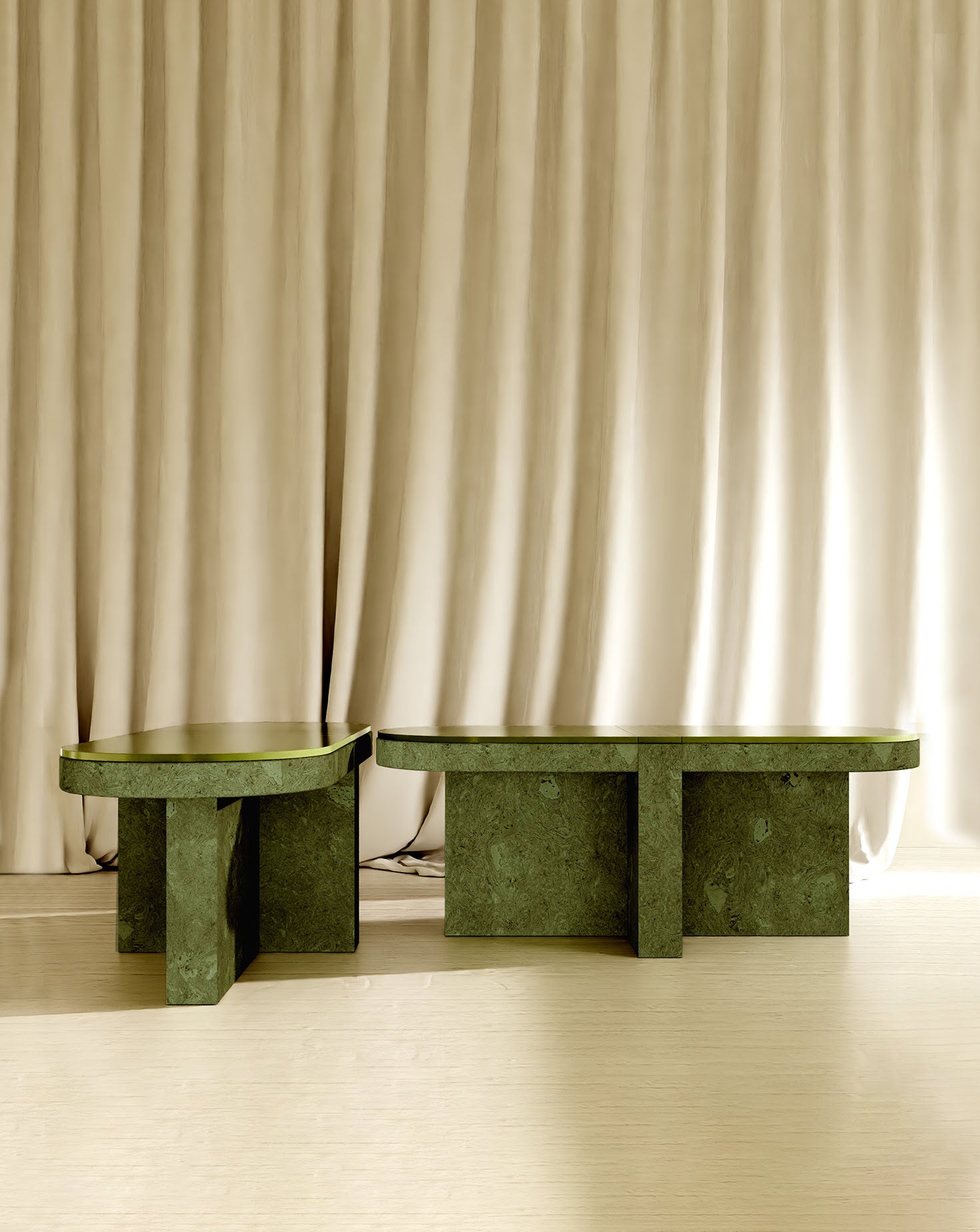 Cork and Ceramics Dining Table