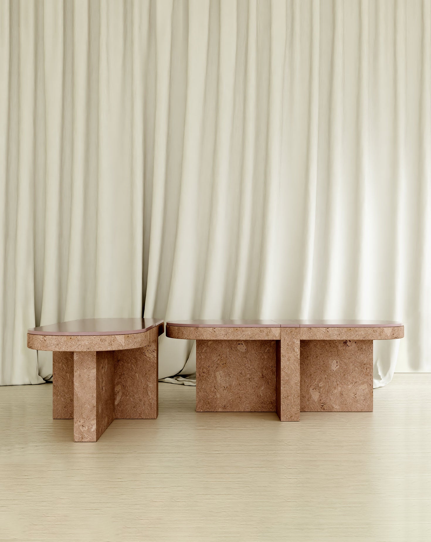 Cork and Ceramics Dining Table