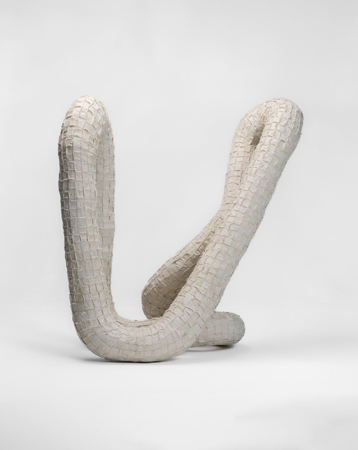 Fabric on Papier-mâché Sculpture 02