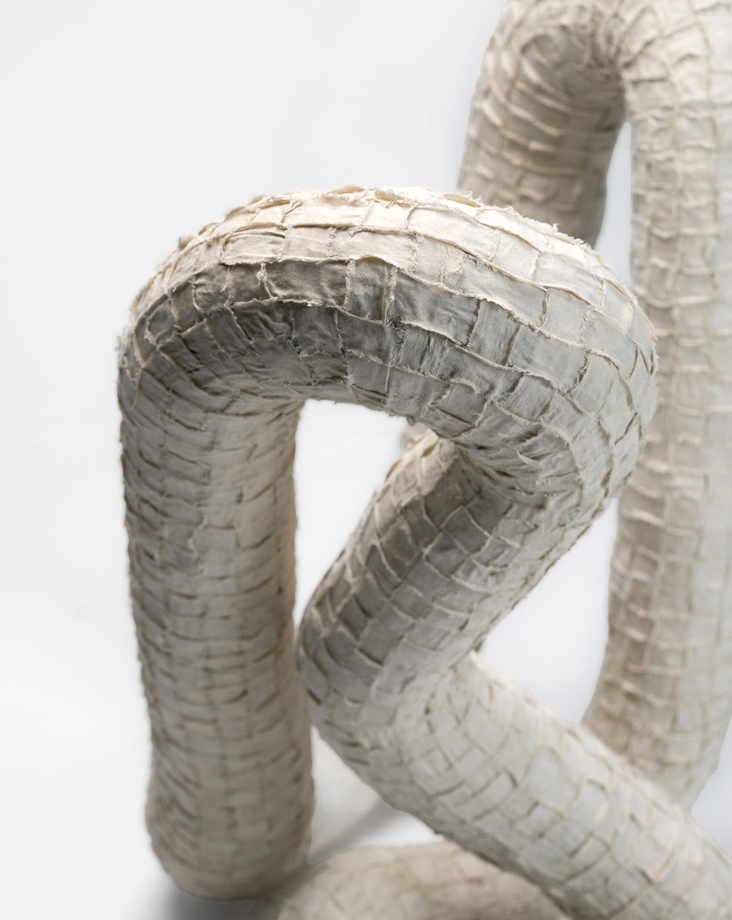 Fabric on Papier-mâché Sculpture 02