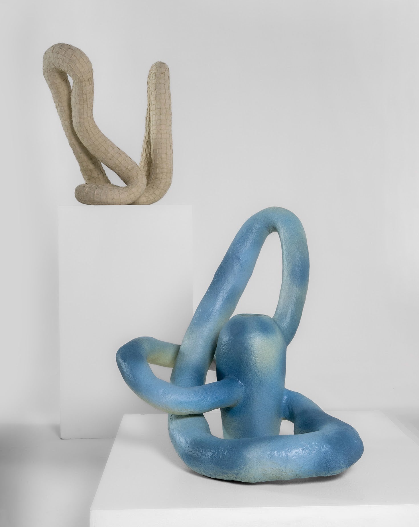 Fabric on Papier-mâché Sculpture 05