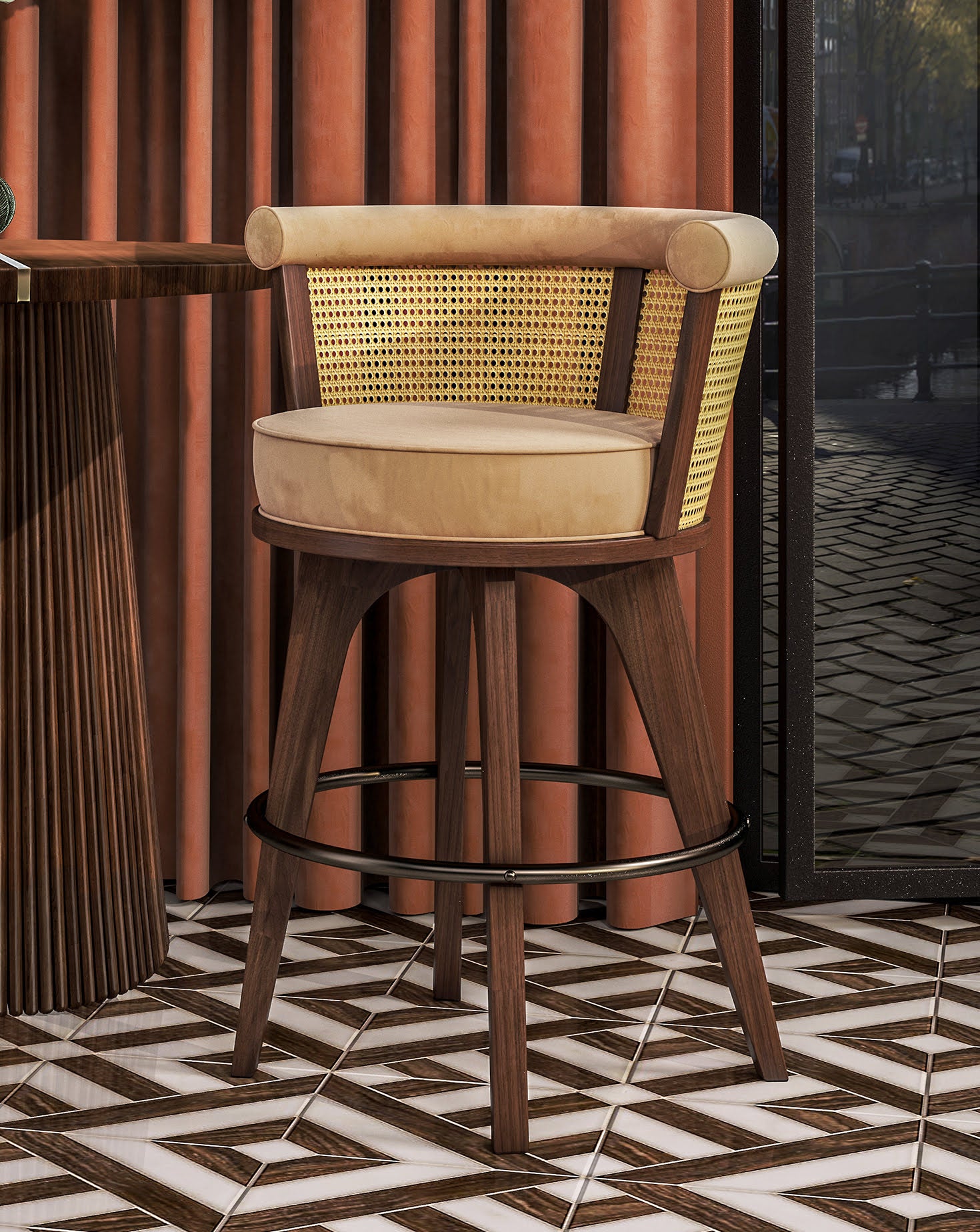 George Bar Chair