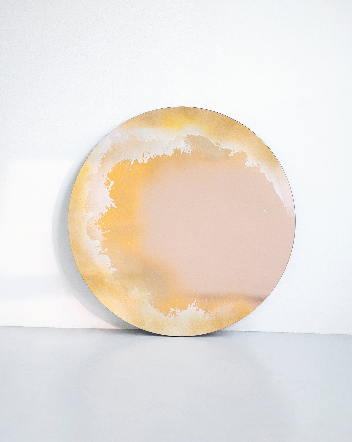 Golden Mirage Gold and Rose Mirror
