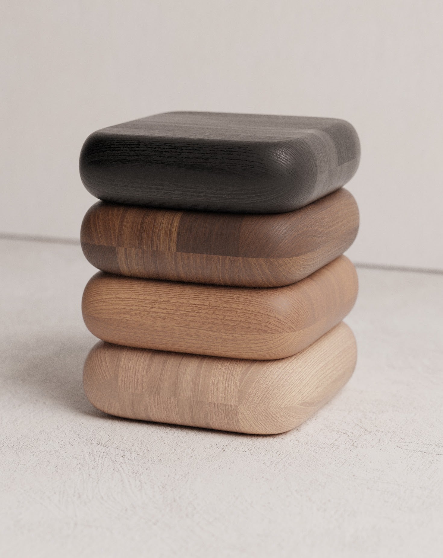 Gradient 02 Wood Side Table