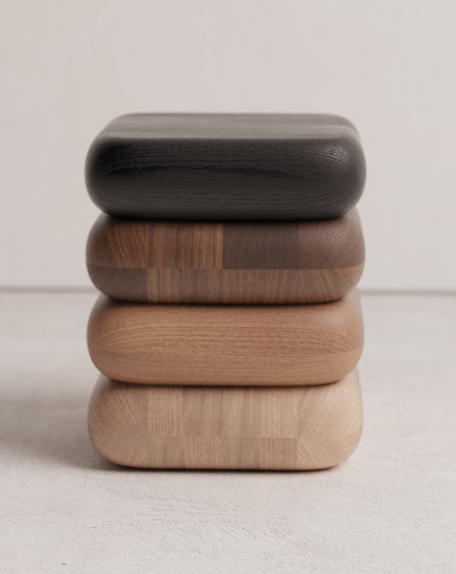Gradient 02 Wood Side Table