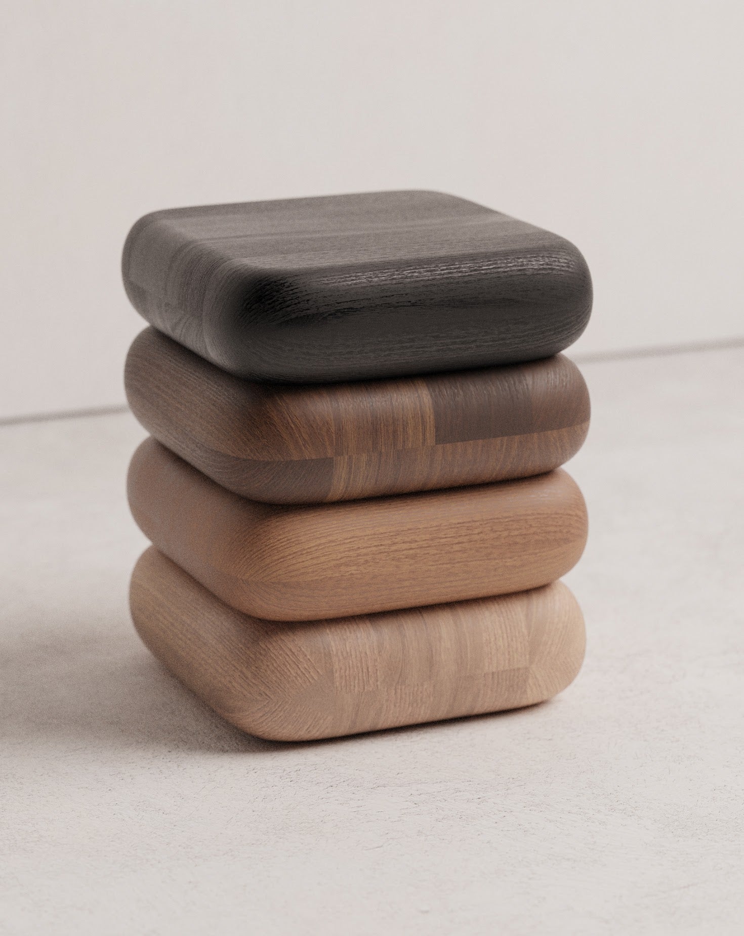 Gradient 02 Wood Side Table