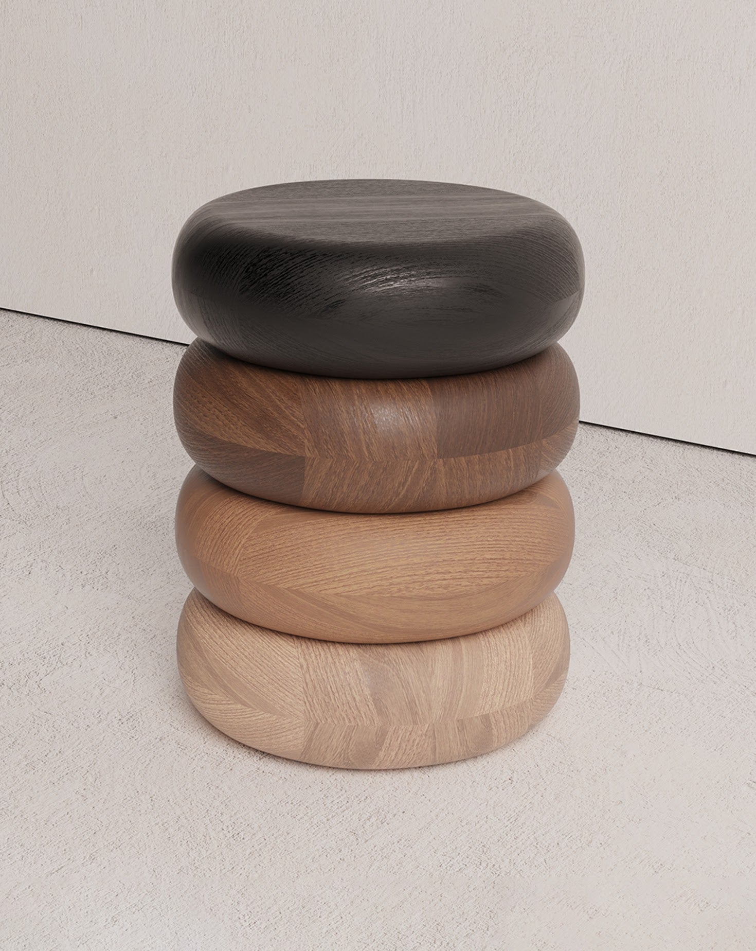 Gradient 03 Wood Side Table