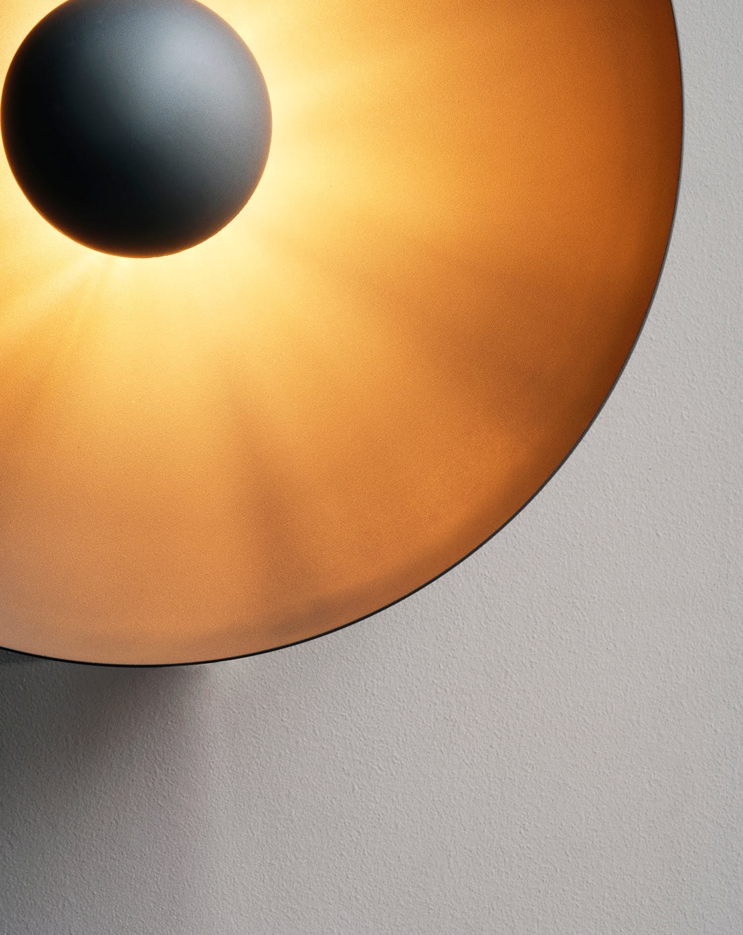 Moon Light Aluminium Wall Light