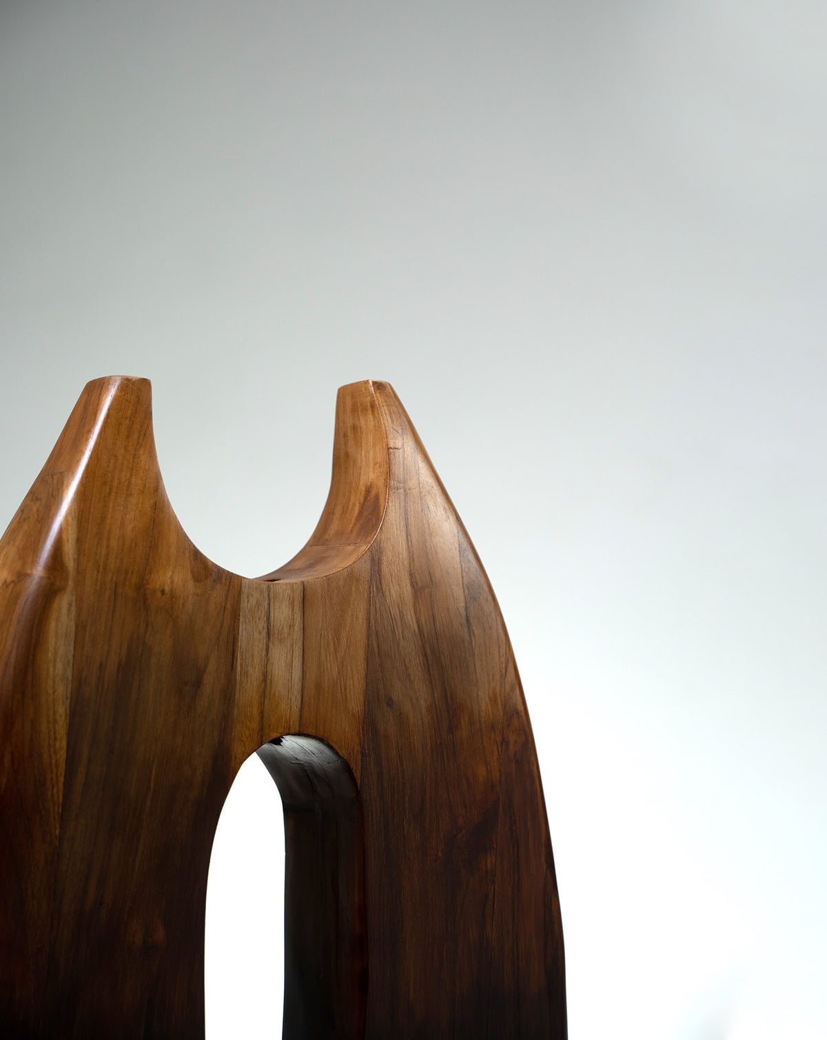 IDIKA 03 Teak Wood Sculptural Vase