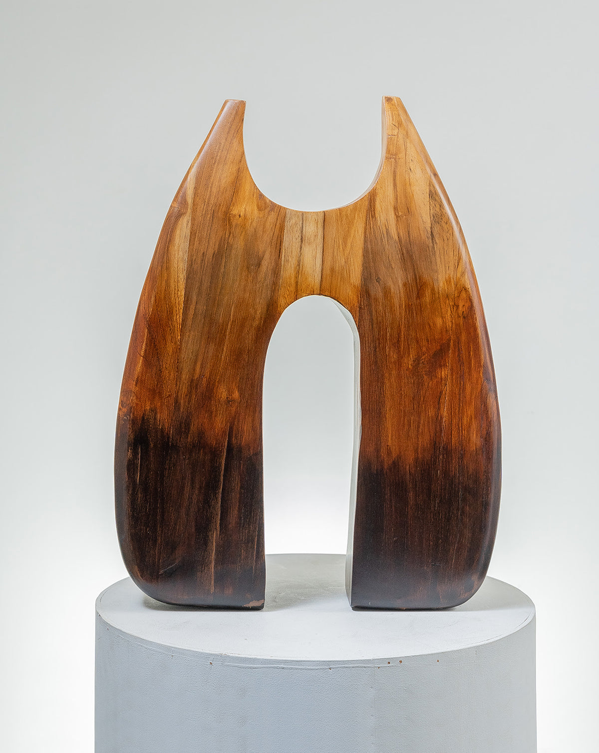 IDIKA 03 Teak Wood Sculptural Vase