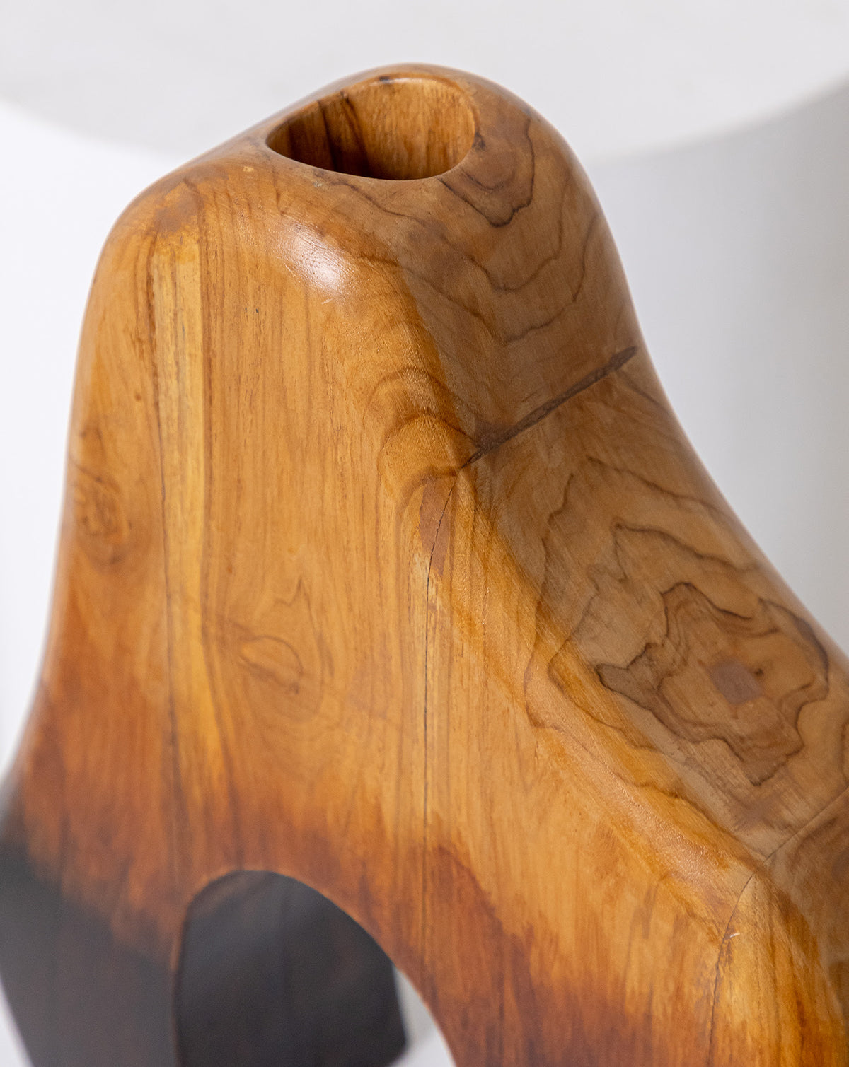 IDIKA 04 Teak Wood Sculptural Vase