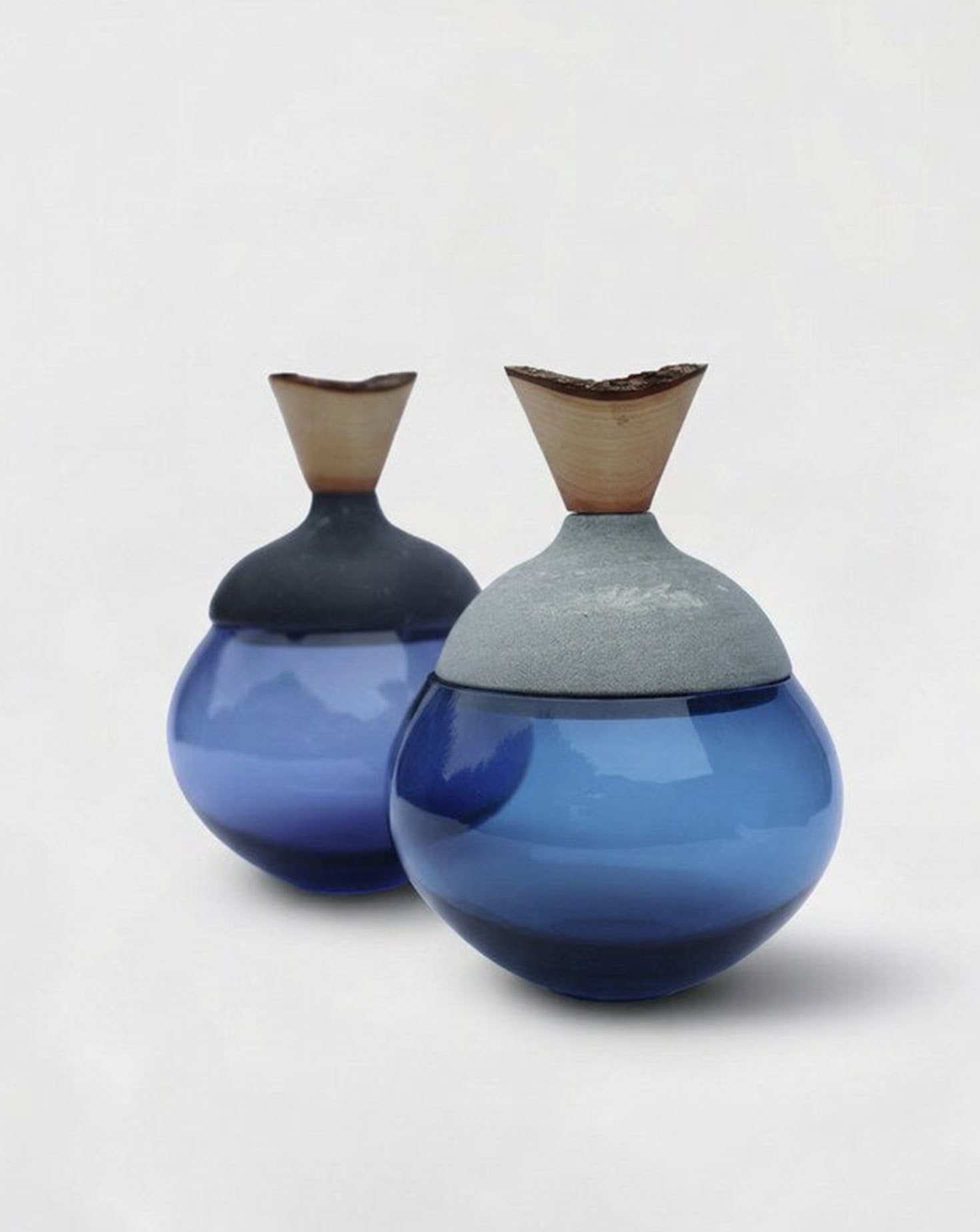 ISTANBUL Glass and Marble Stacking Vessel