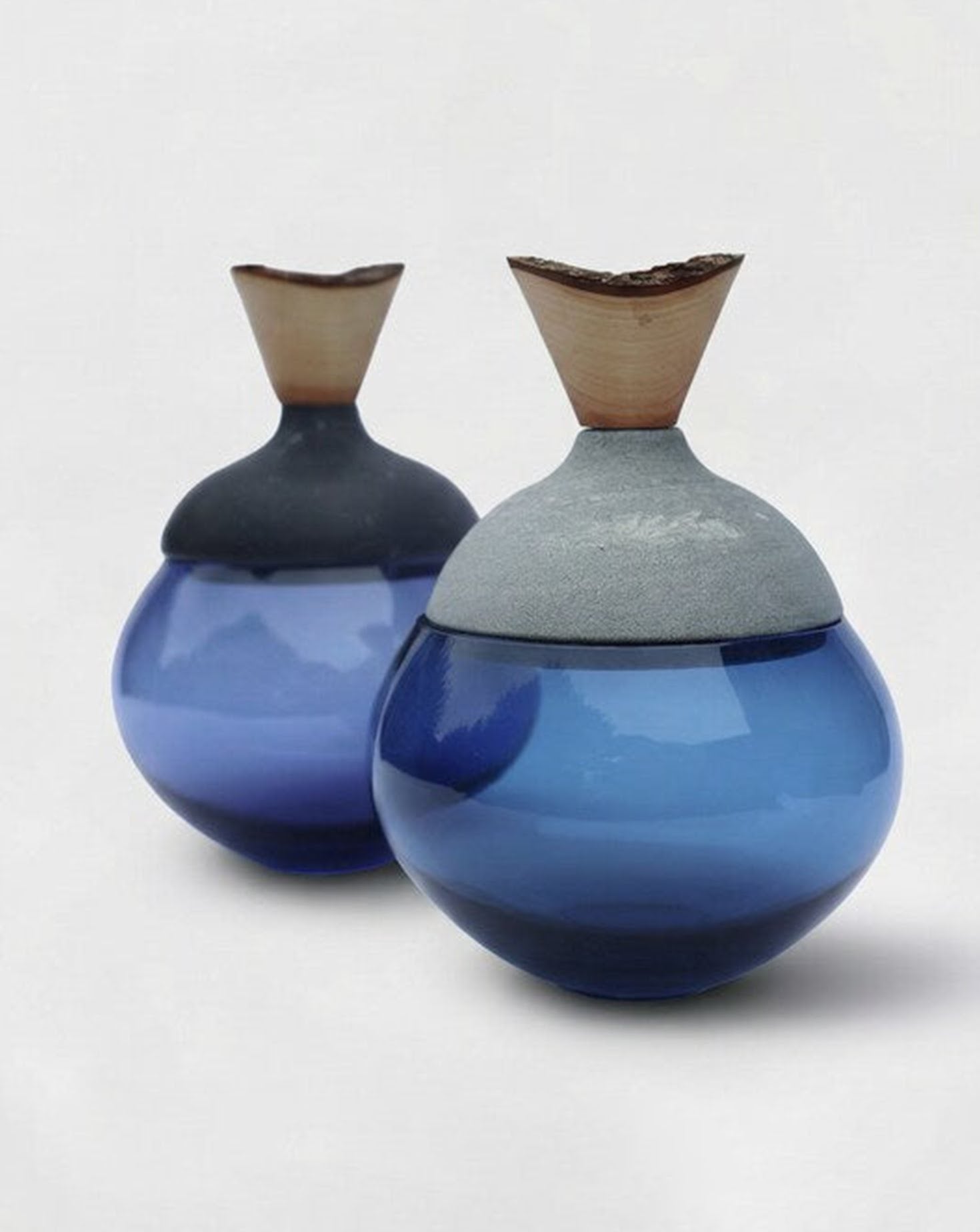 ISTANBUL Glass and Soapstone Stacking Vessel