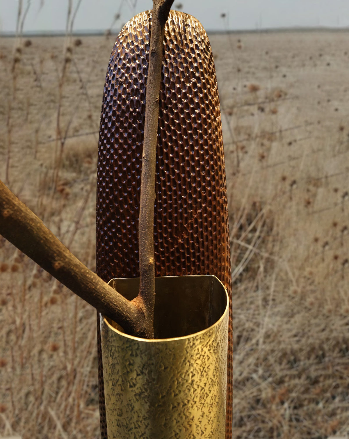 Handcrafted in India by Art Attaichi, blending traditional craft with contemporary form