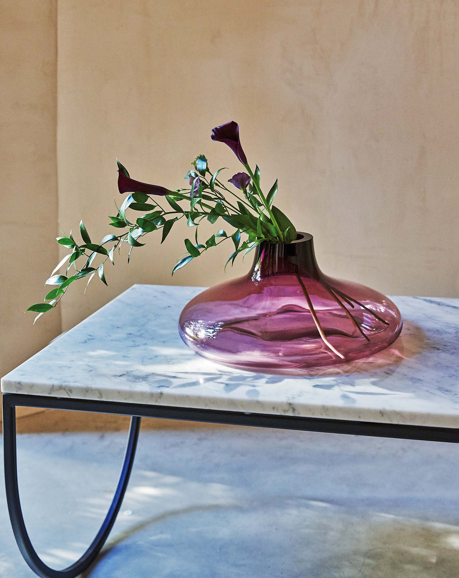 Makemake Purple Iridescent Vase