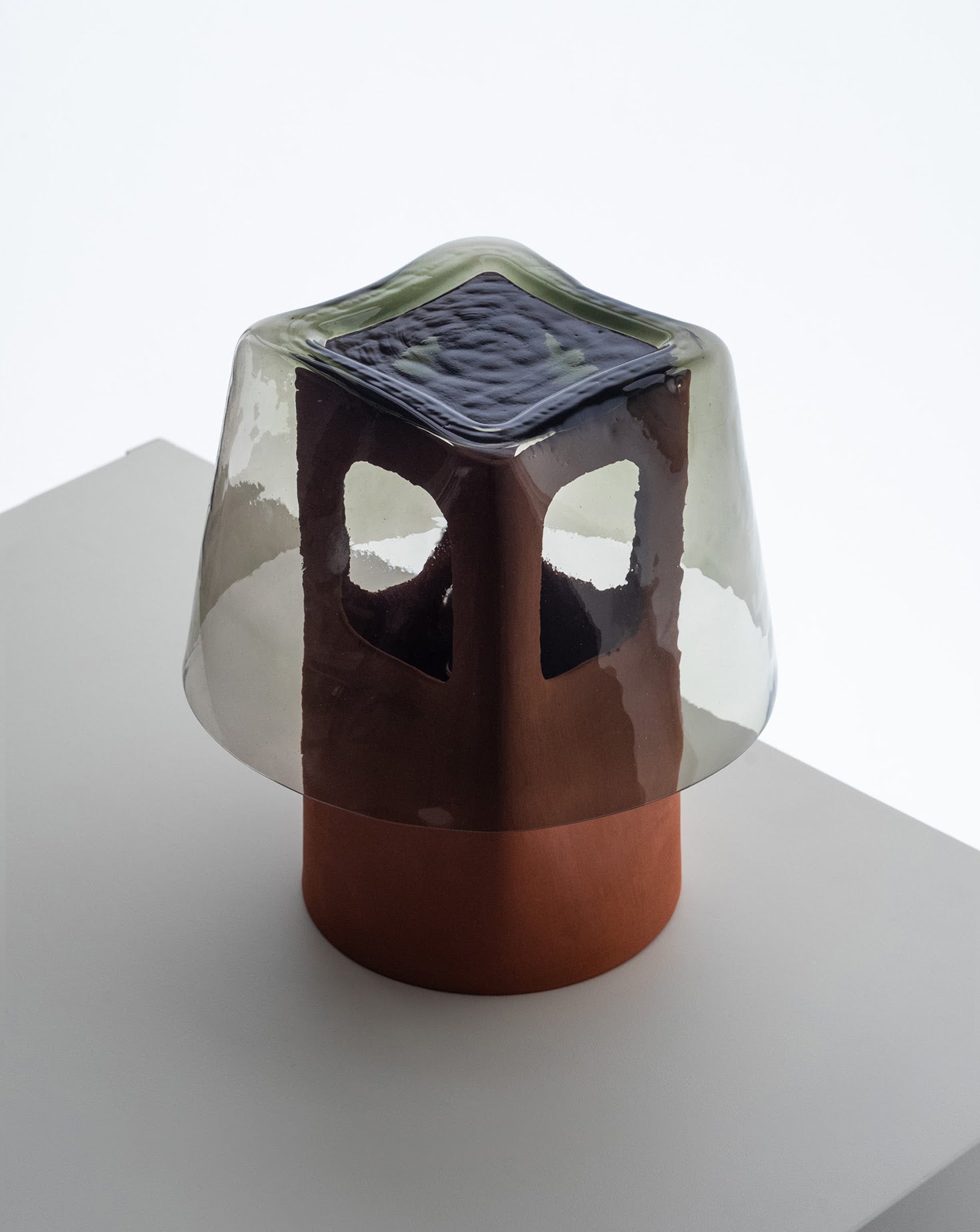 Mesia Ceramics and Glass Table Lamp