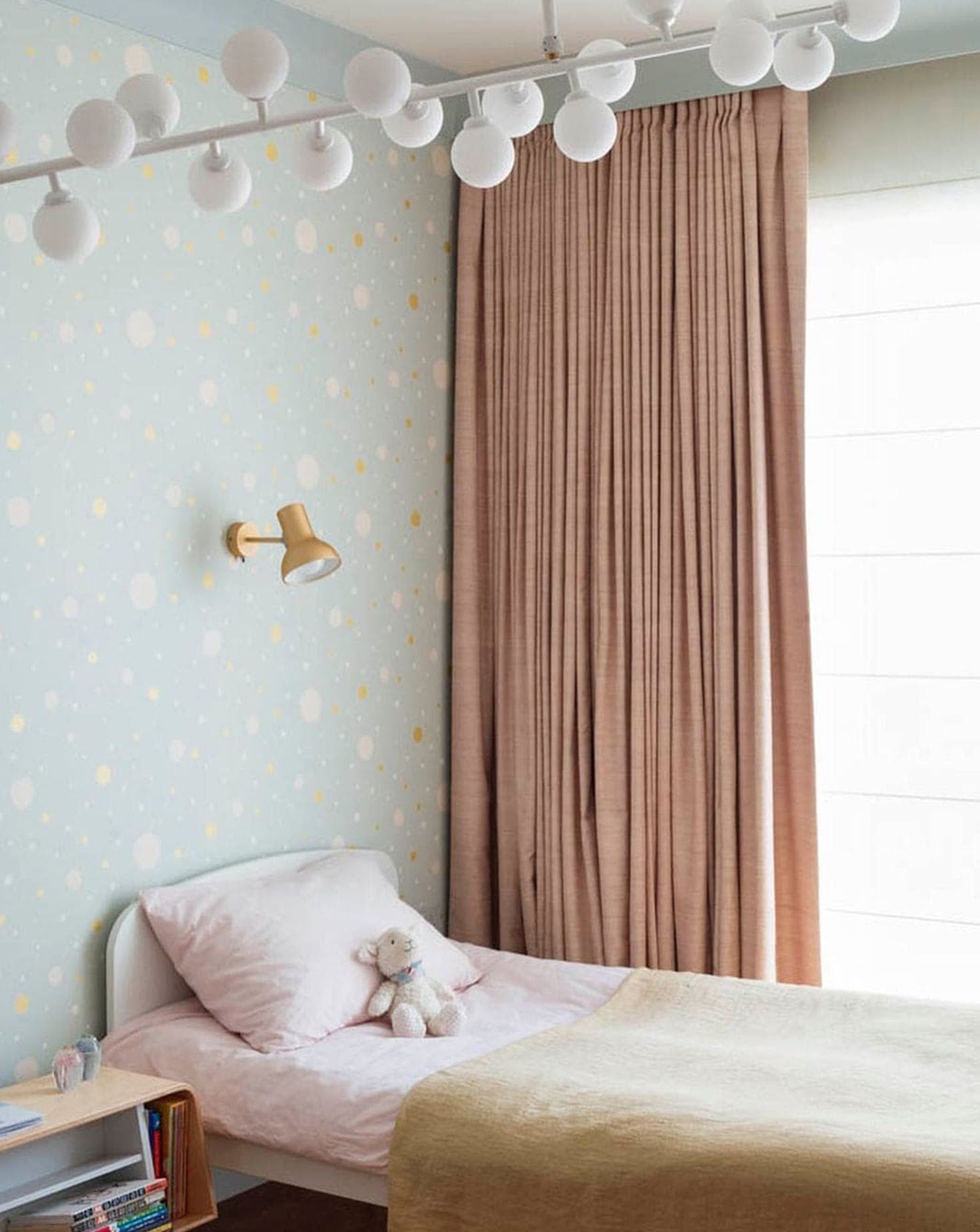 Mimosa Metal and Glass Pendant