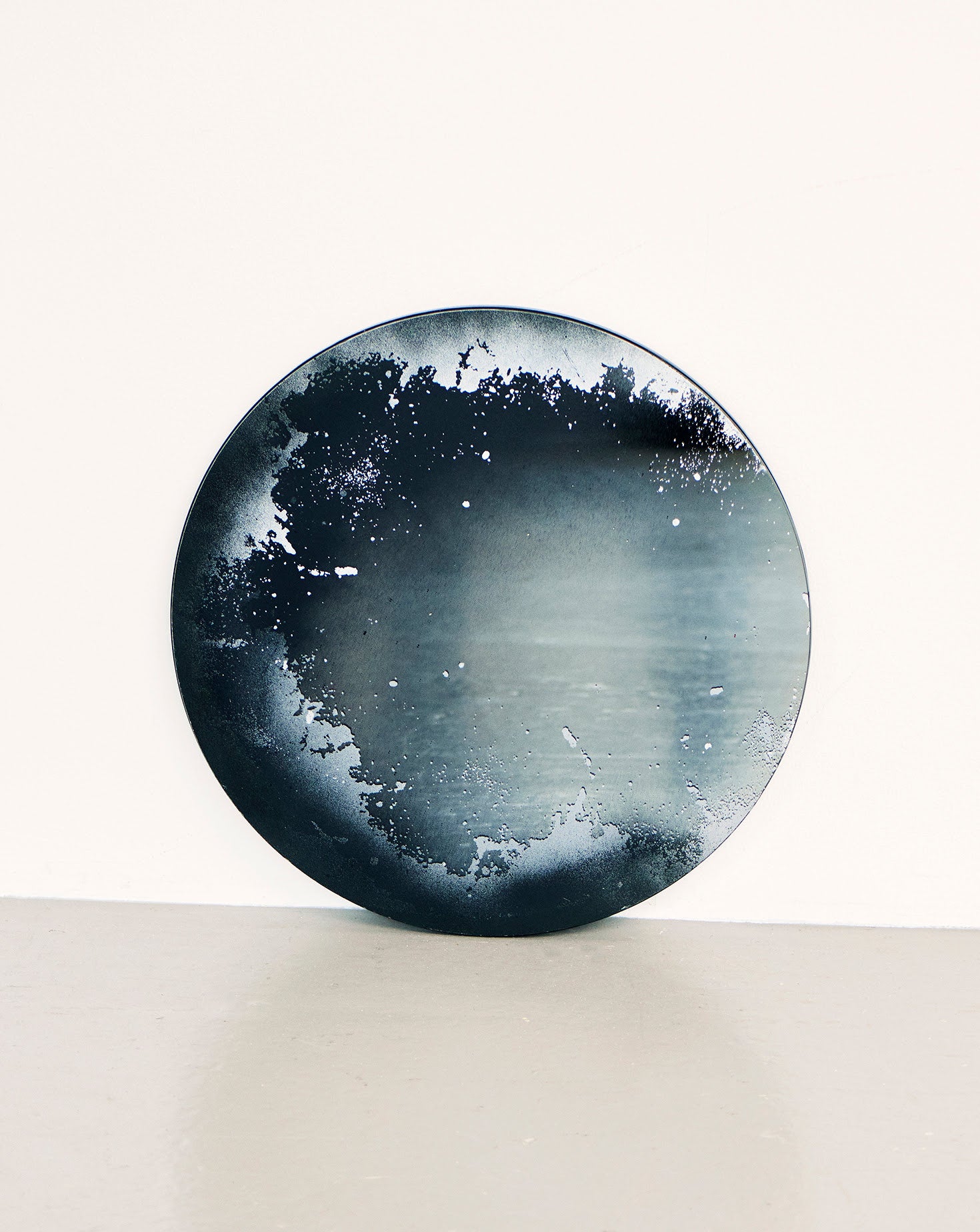 Mirage Black and Grey Light Mirror