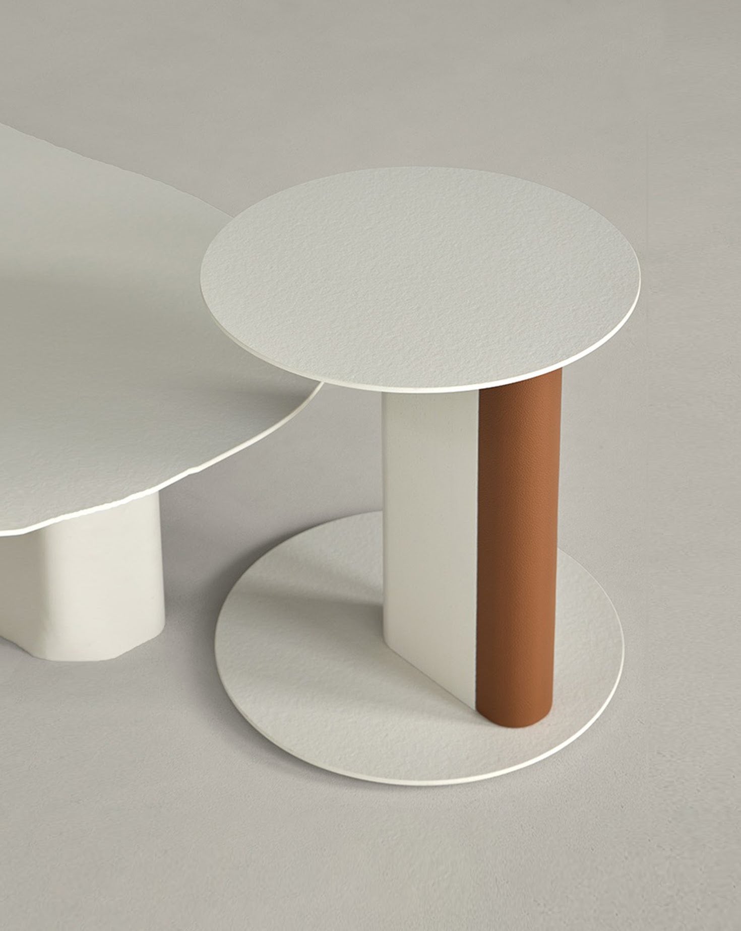 Native Grey Side Table