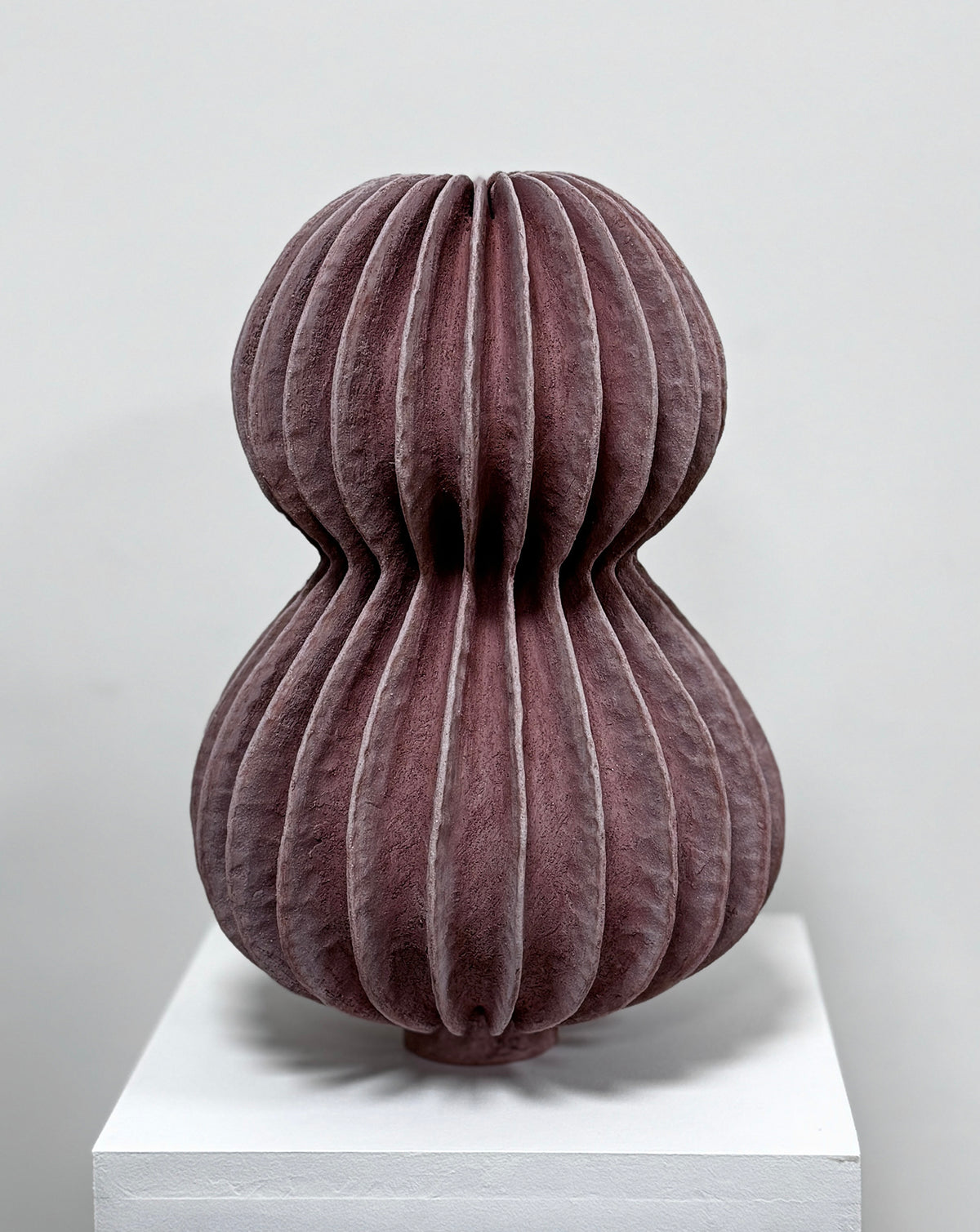 Organelle L  Ceramic Pink Sculpture — lifestyle view 1