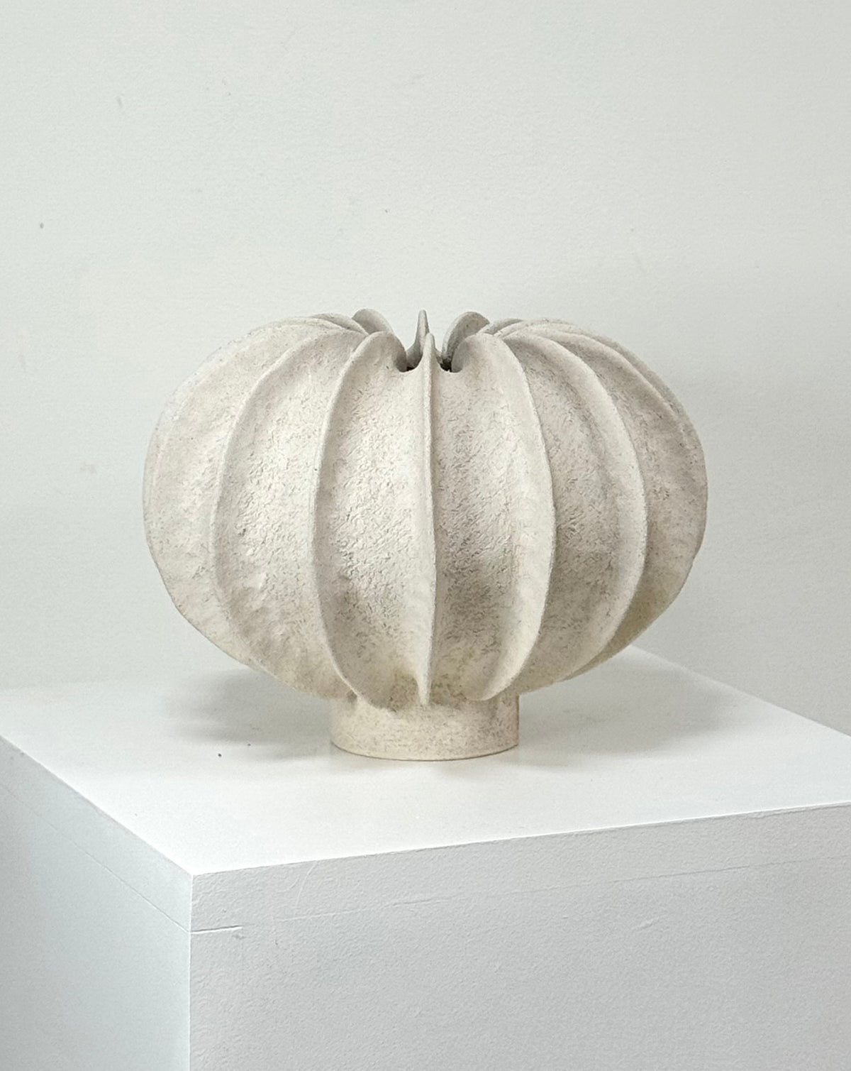 Organelle XL  Ceramic White Sculpture — lifestyle view 1
