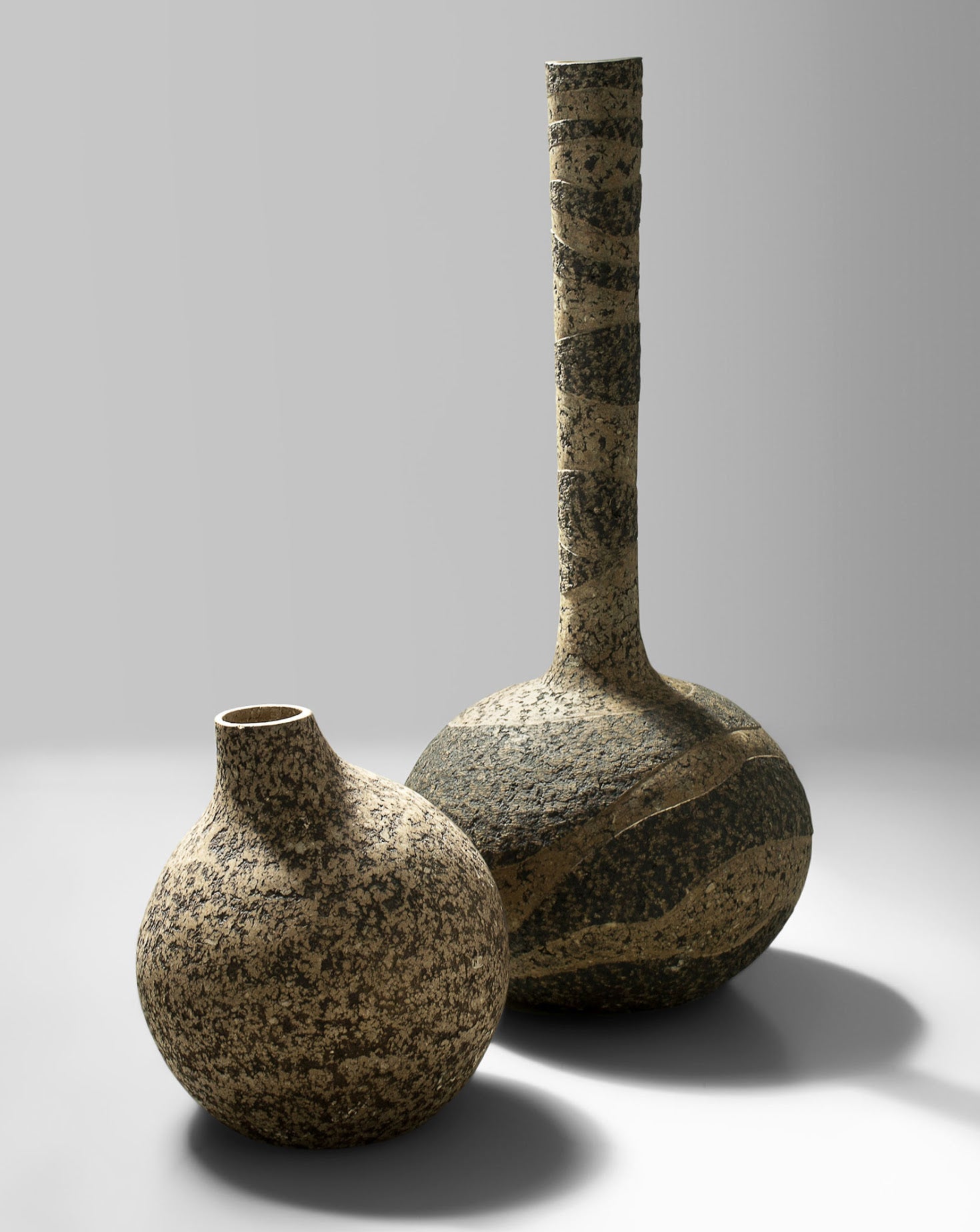 Orion Warm Grey Vase