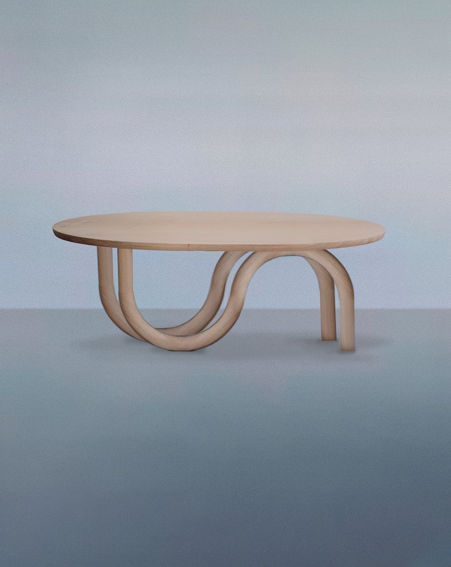 Pearl Natural Oak U Coffee Table