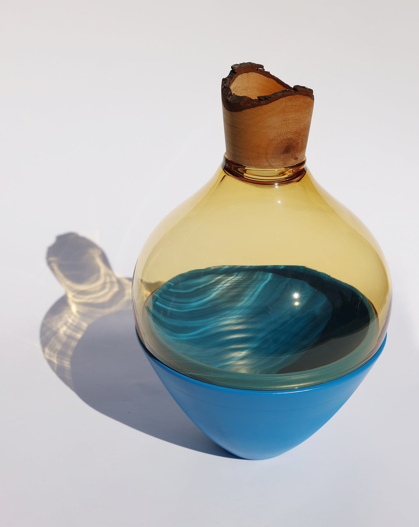SERANO Glass and Ceramic Vessel