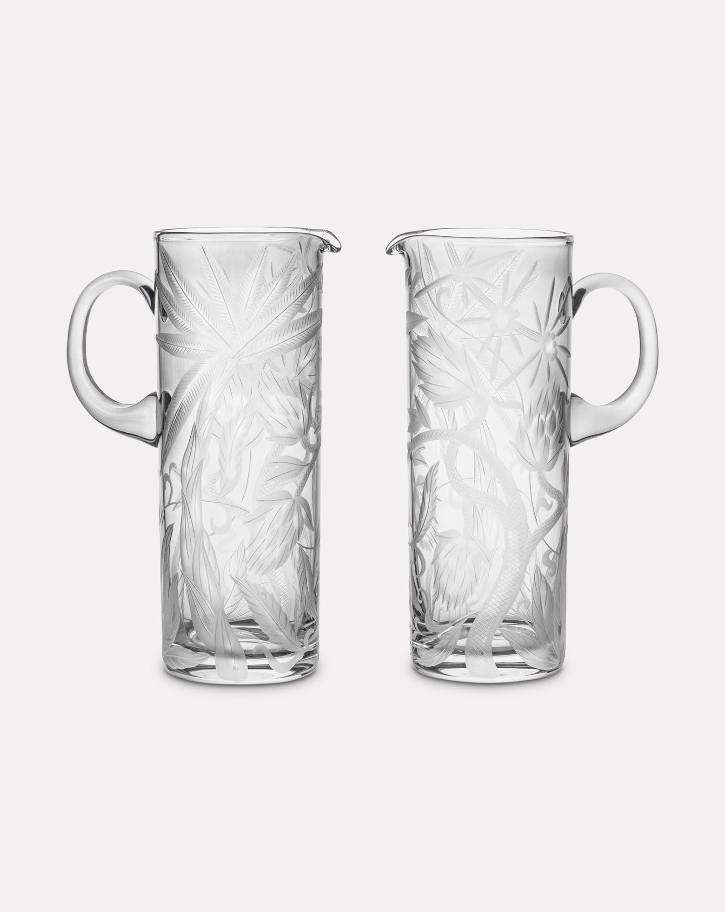 Set of 2 Jungle Deco Pitcher Large Artel