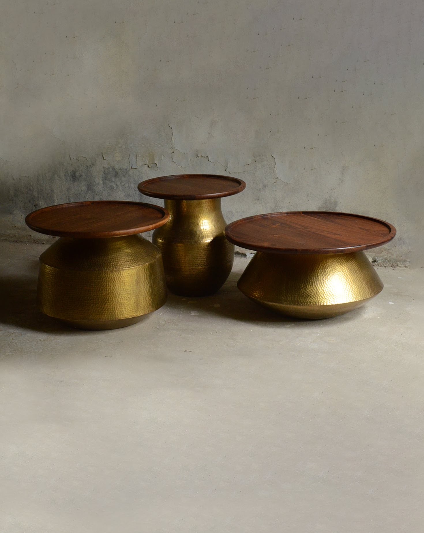 Set of 3 Lota Coffee Tables
