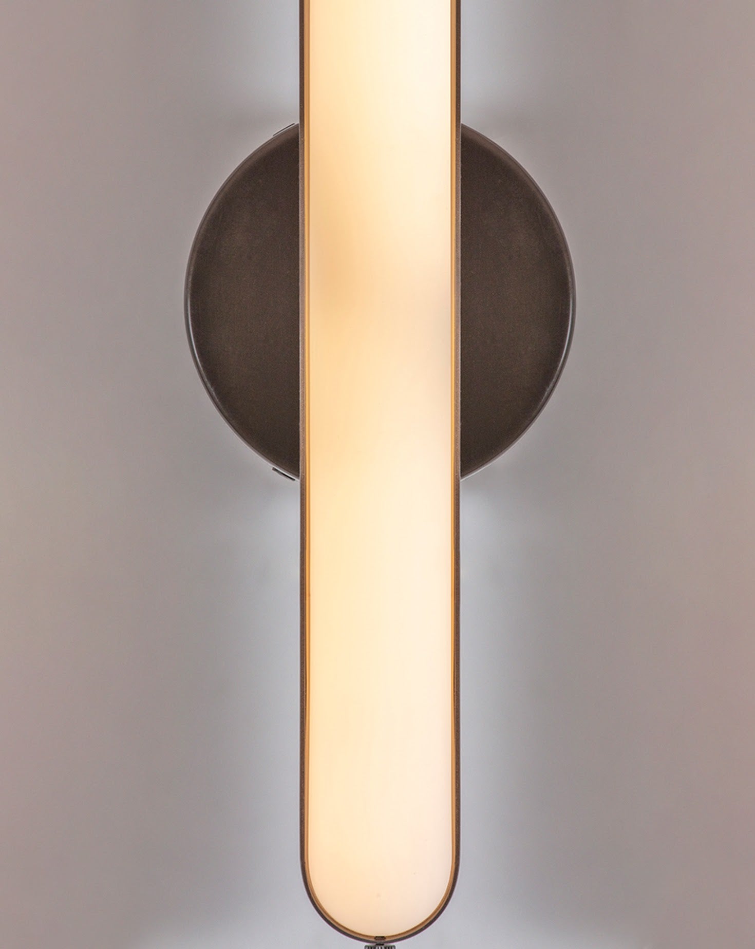 Stadium Round Metal Wall Light