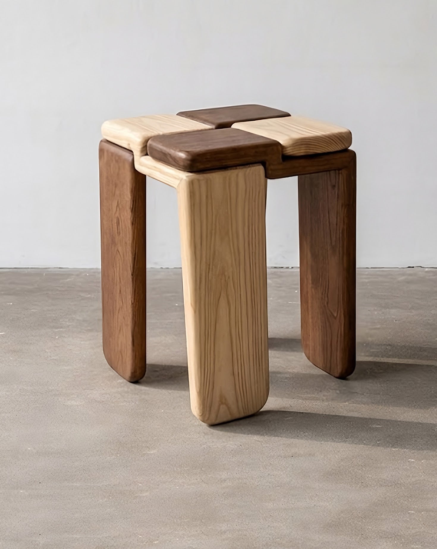 The Knot Wood Stool