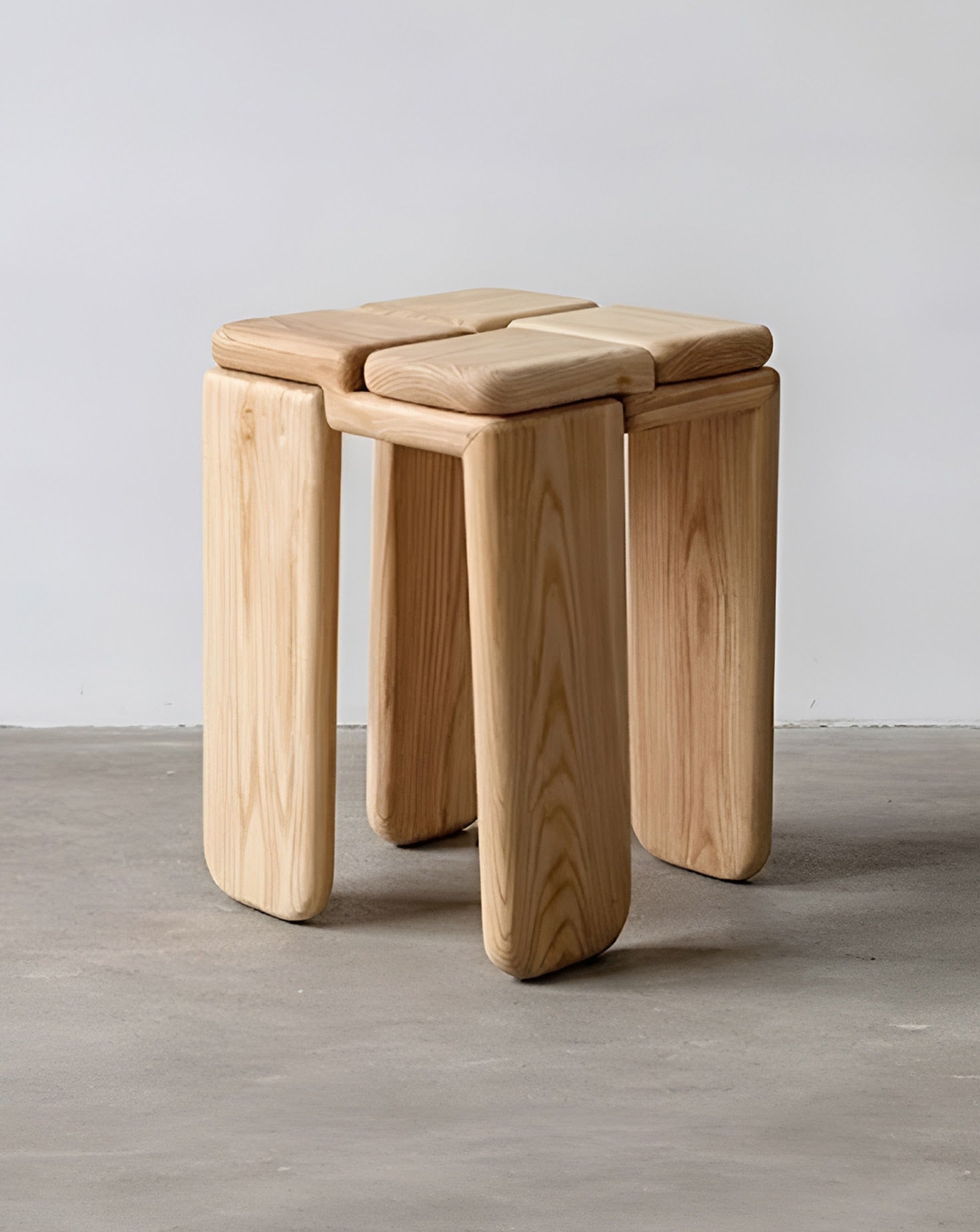 The Knot Wood Stool