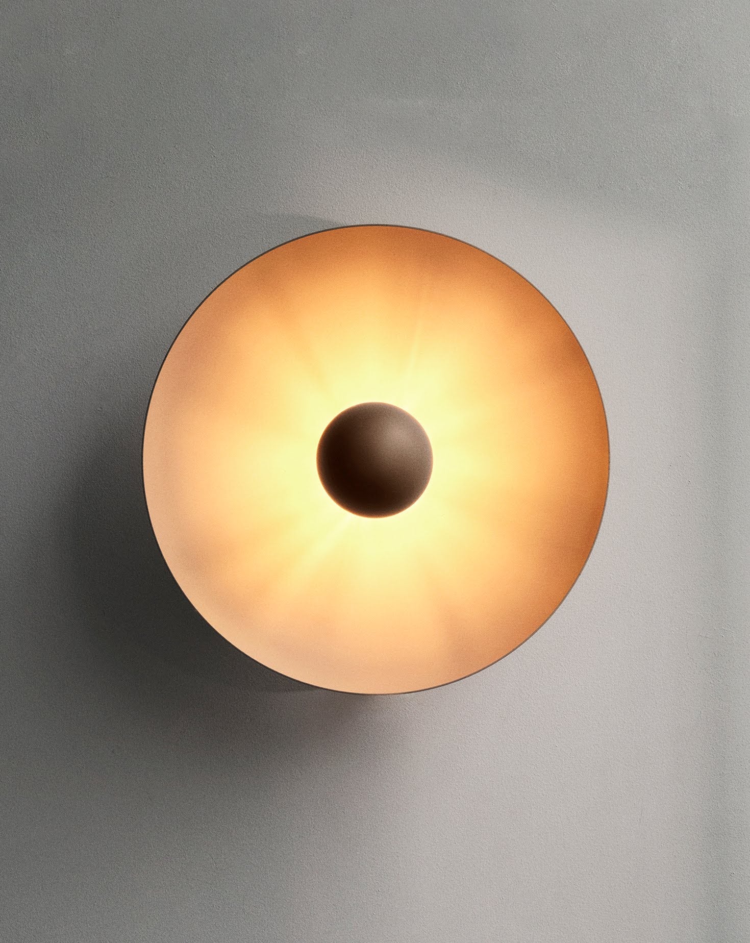Moon Light Aluminium Wall Light