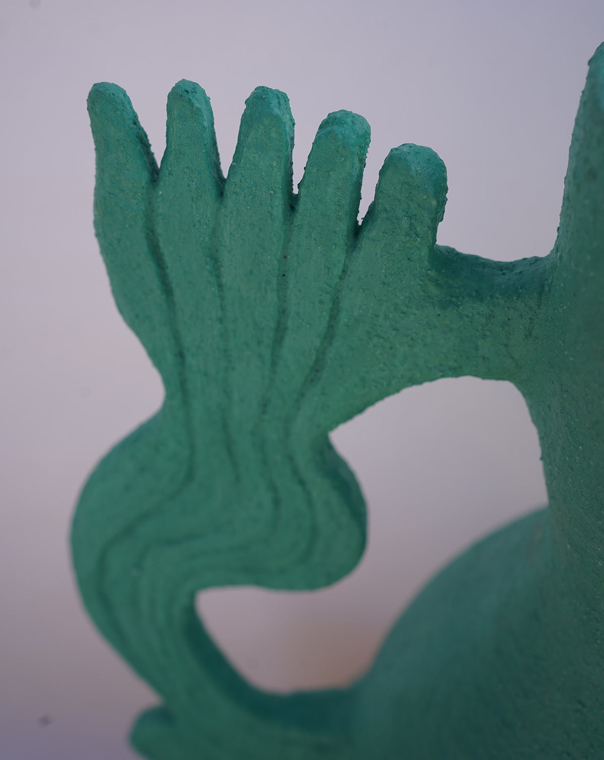 Zuri Ceramic Green Vase