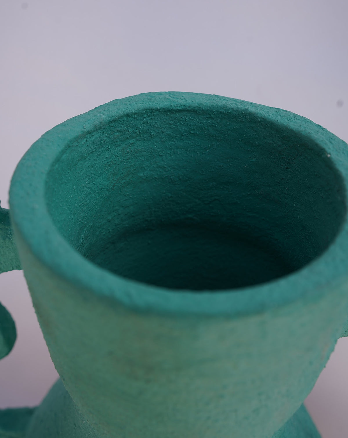 Zuri Ceramic Green Vase
