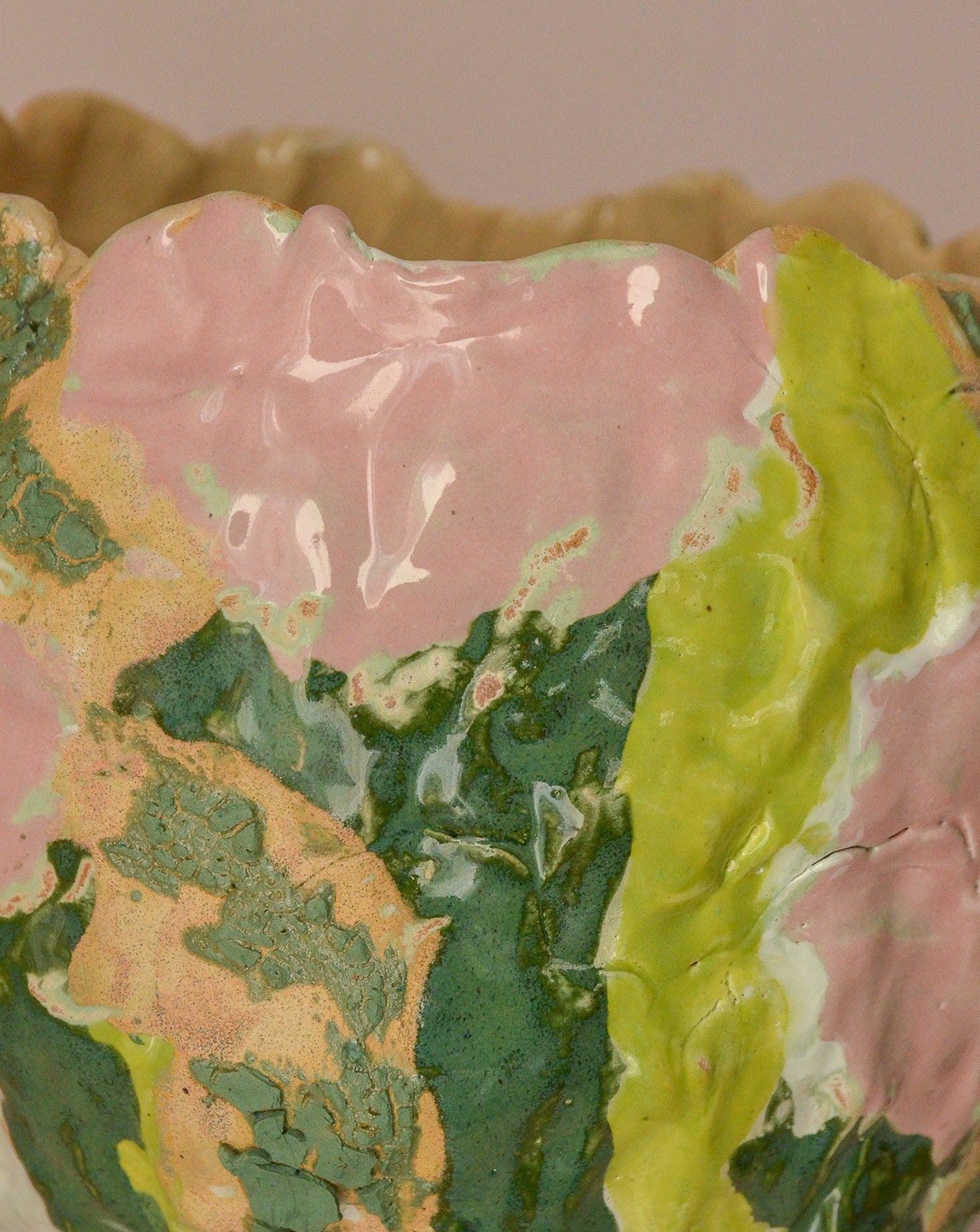 A Practiced Rebellion Glazed Stoneware Sculpture