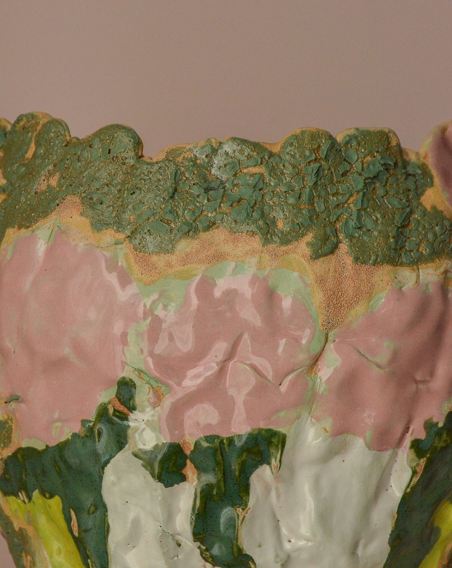 A Practiced Rebellion Glazed Stoneware Sculpture