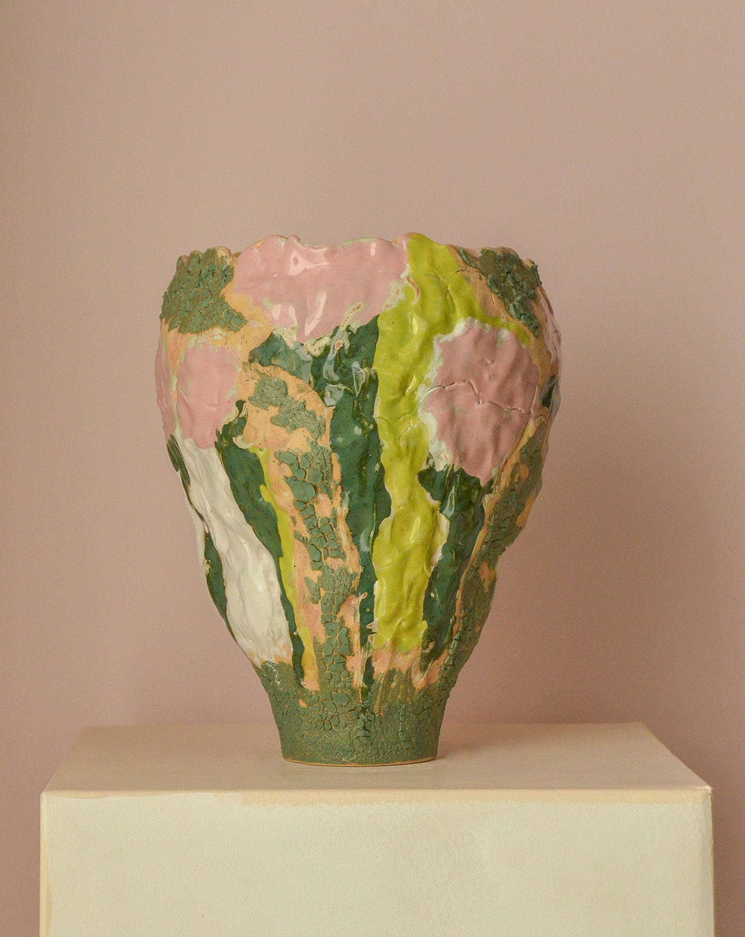 A Practiced Rebellion Glazed Stoneware Sculpture