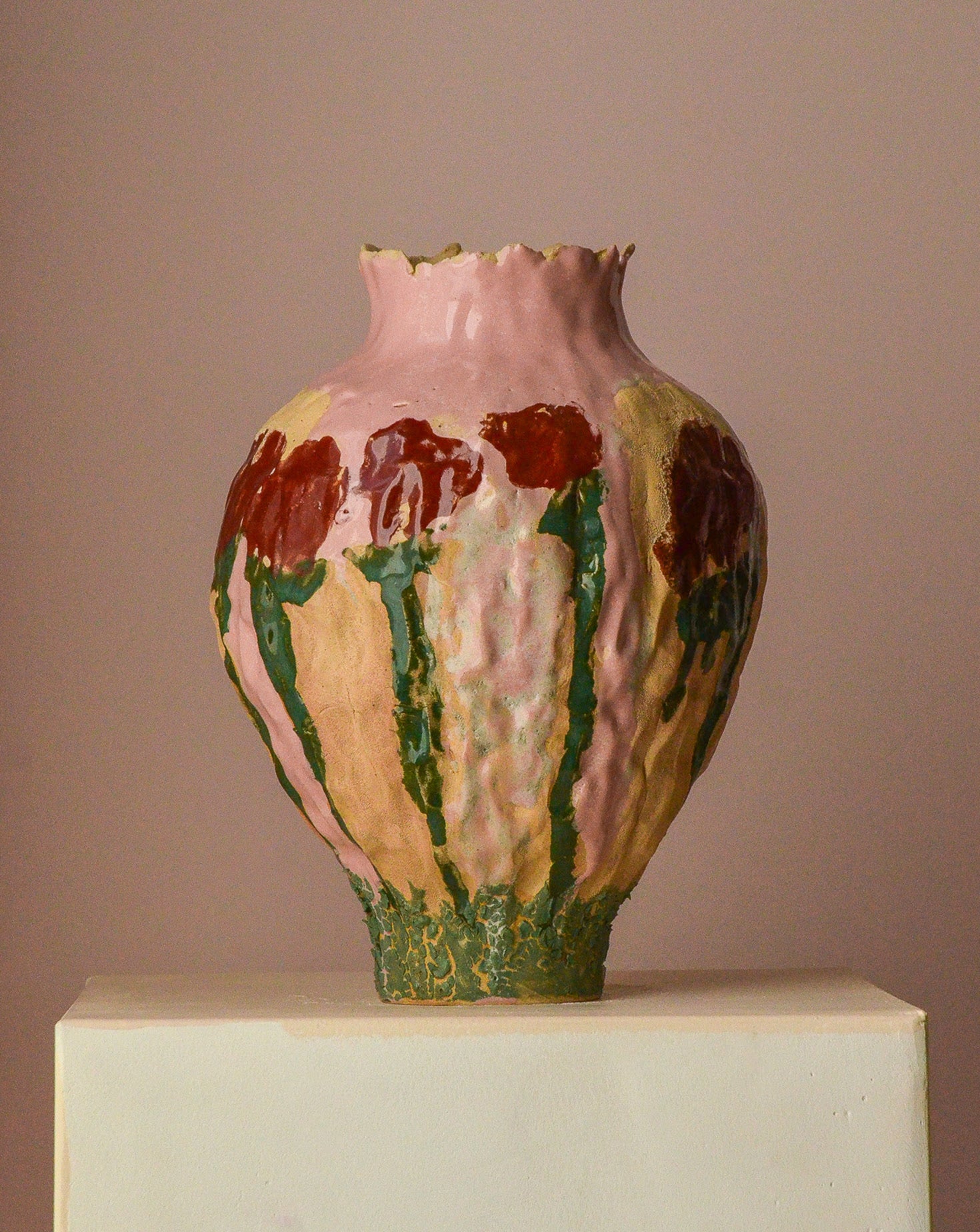 Bound by Love Glazed Stoneware Sculpture