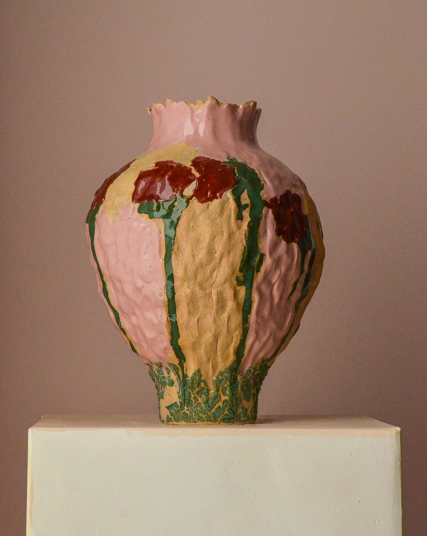Bound by Love Glazed Stoneware Sculpture