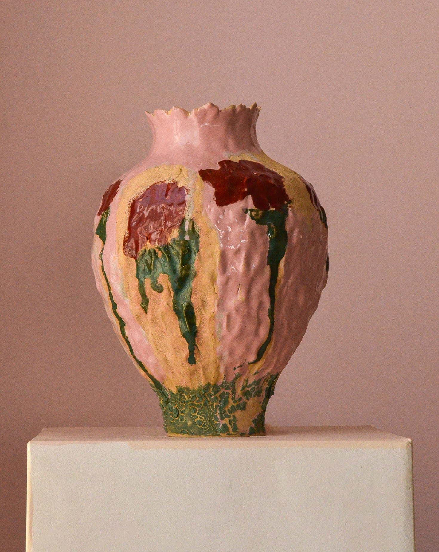 Bound by Love Glazed Stoneware Sculpture