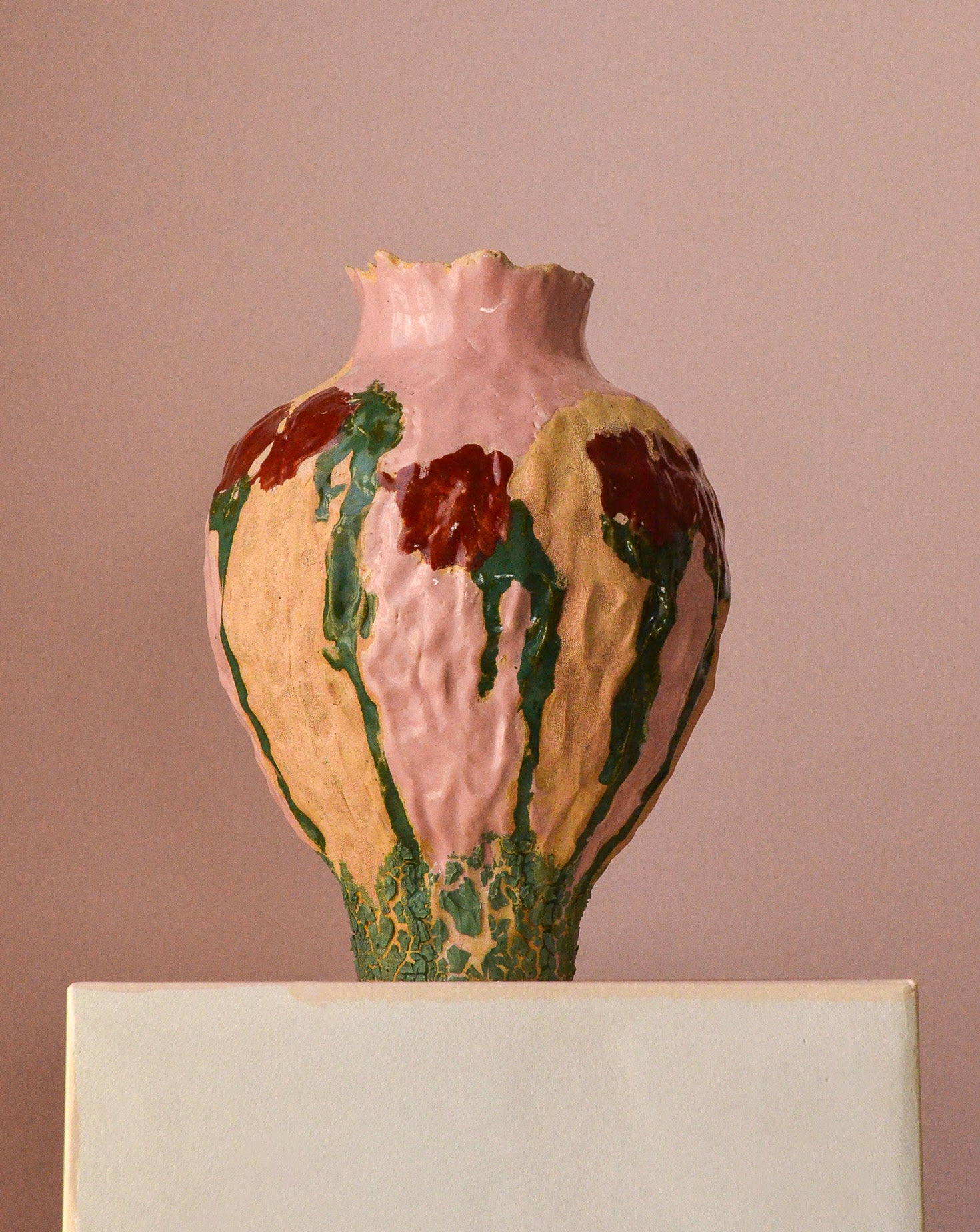 Bound by Love Glazed Stoneware Sculpture