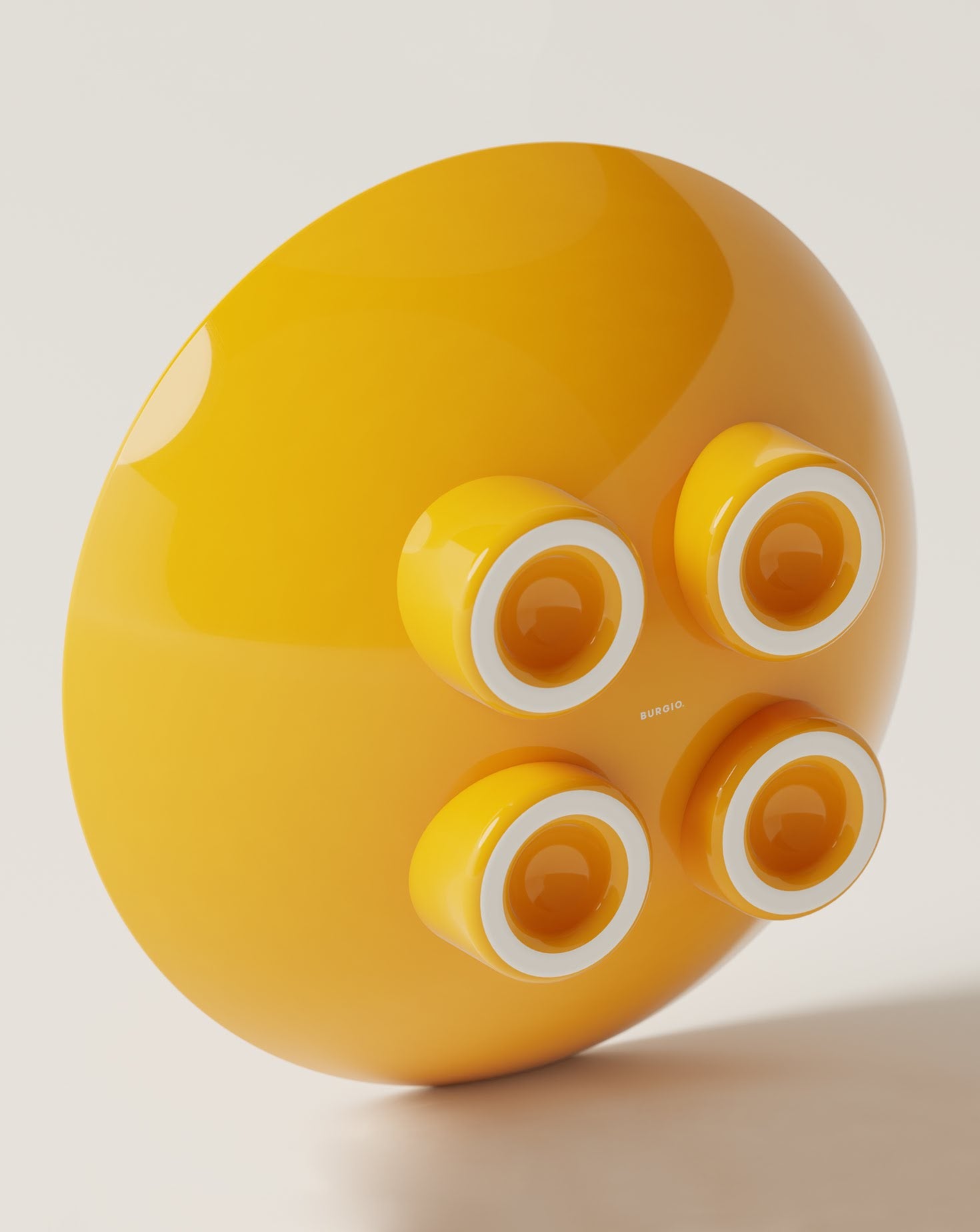 Handcrafted Glazed Ceramic Fruit Bowl