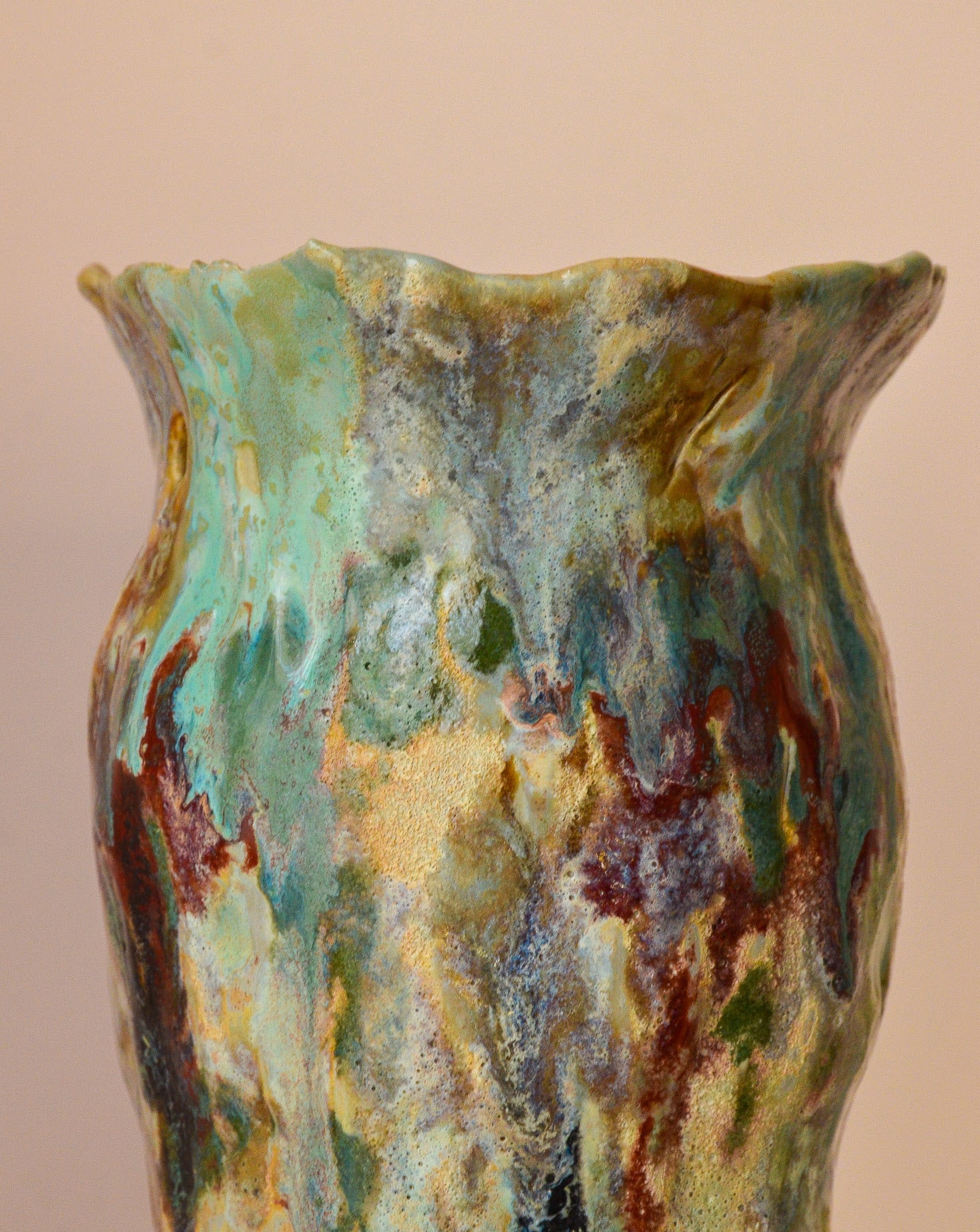 I Feel Your Pain Glazed Stoneware Sculpture