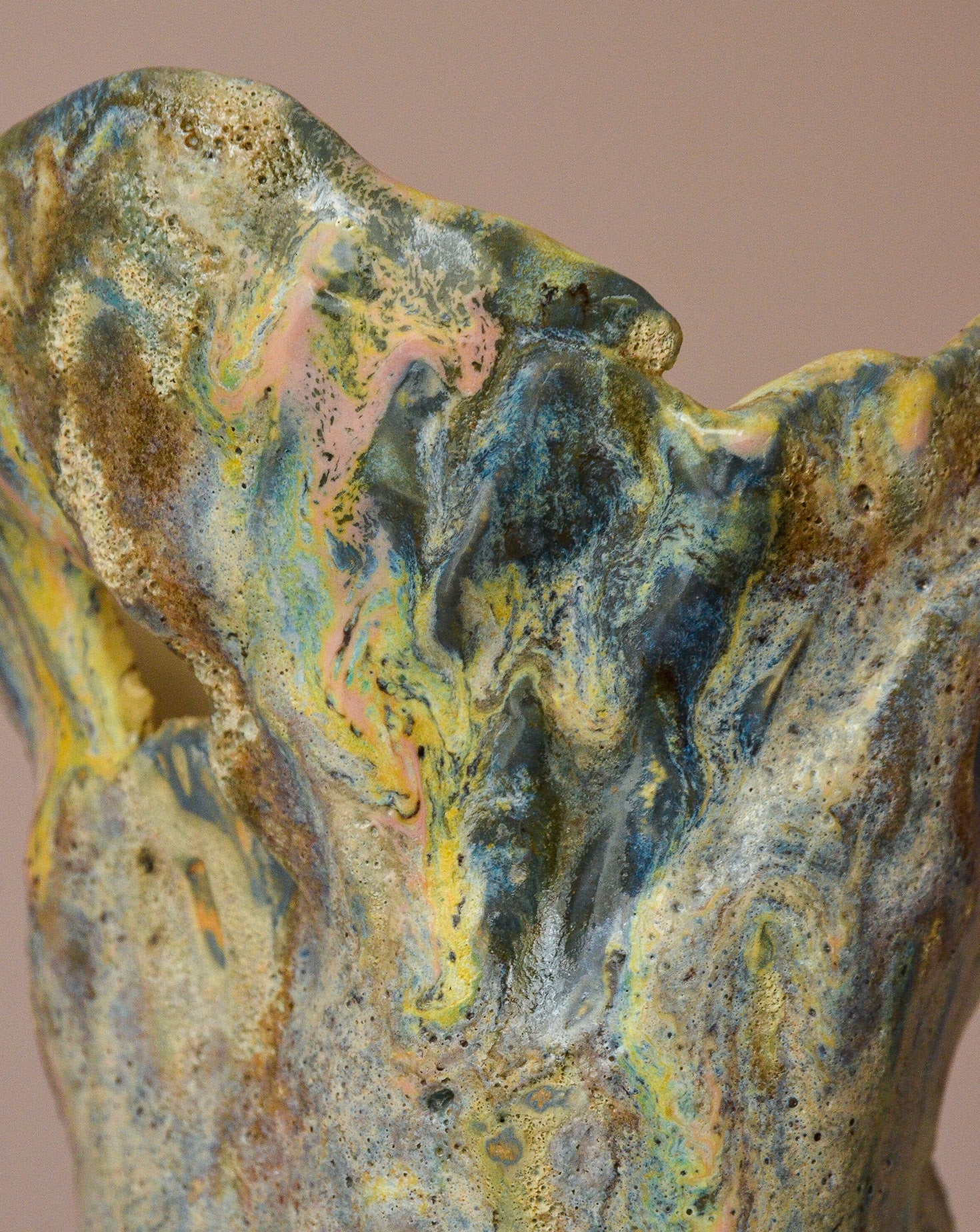 Into the Mystic Glazed Stoneware Sculpture