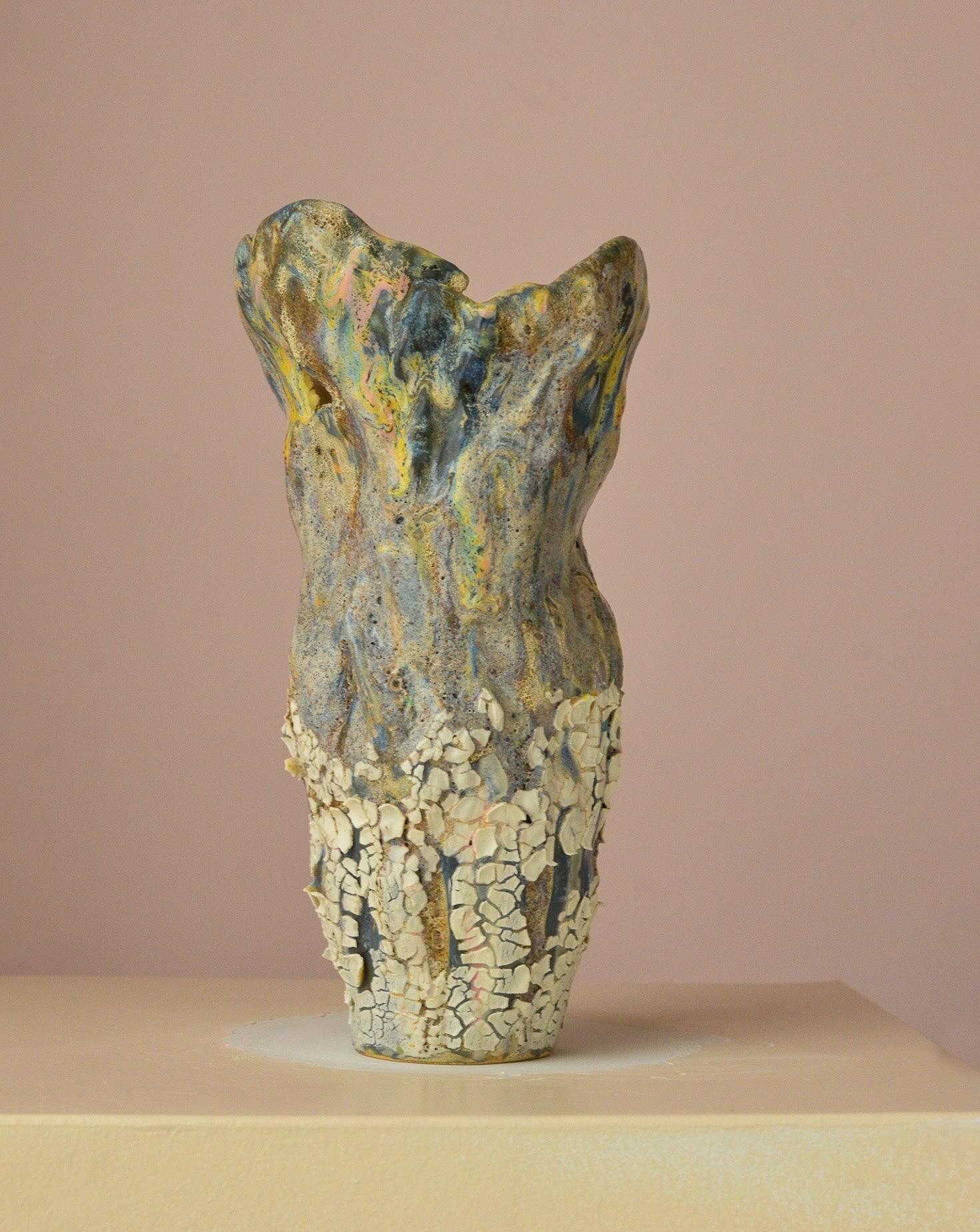 Into the Mystic Glazed Stoneware Sculpture