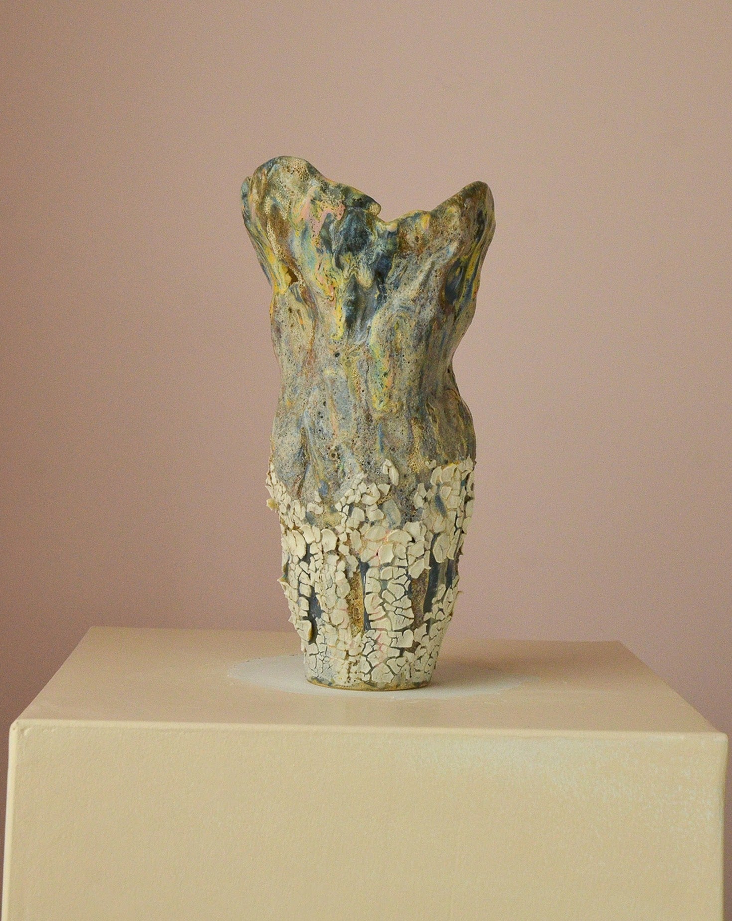 Into the Mystic Glazed Stoneware Sculpture