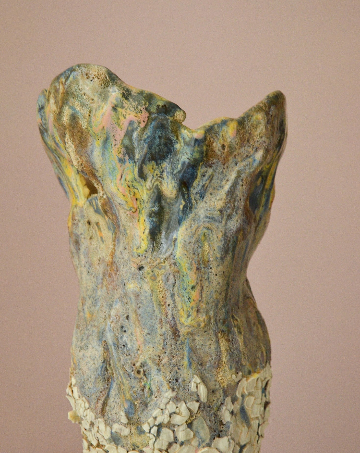 Into the Mystic Glazed Stoneware Sculpture